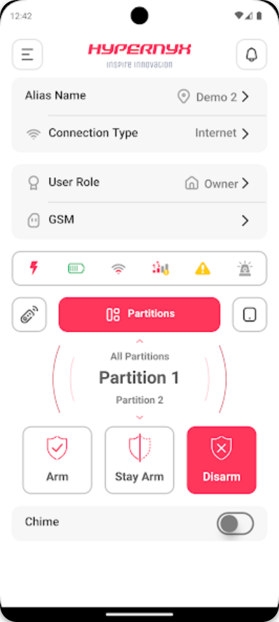 Hypernyx app - security controls